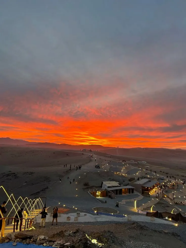 Agafay Desert near Marrakech
