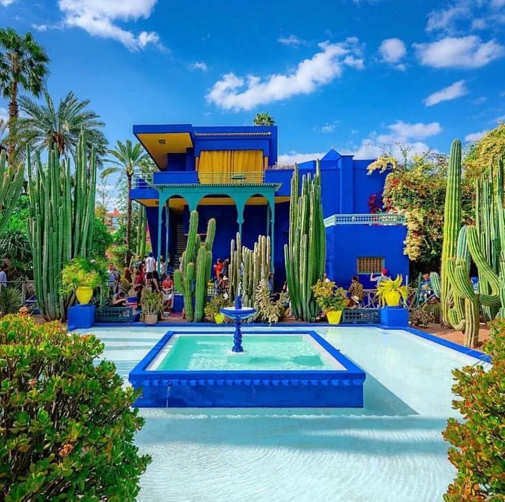 Majorelle Garden in Marrakech